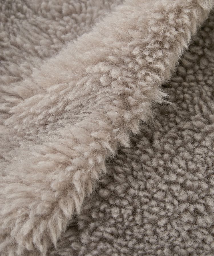 Green Parks「・ELENCARE DUE シープファーロングベスト」|ベスト・ジレ|