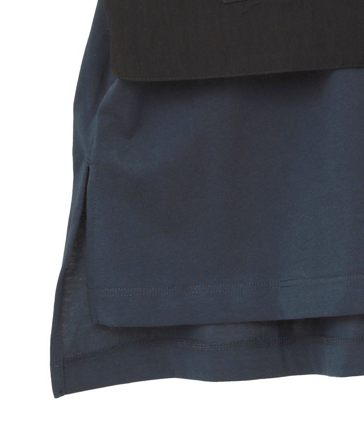 Editt by YECCA VECCA「ビスチェレイヤード風デザインTee」|Tシャツ・カットソー|