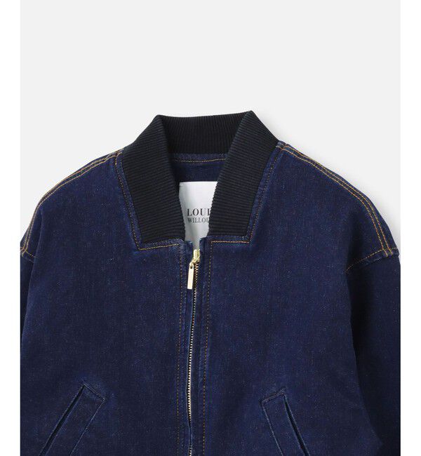 LOULOU WILLOUGHBY「【LOULOU WILLOUGHBY】デニムブルゾン」|ブルゾン・スタジャン|