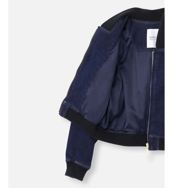 LOULOU WILLOUGHBY「【LOULOU WILLOUGHBY】デニムブルゾン」|ブルゾン・スタジャン|
