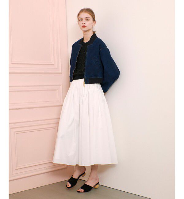 LOULOU WILLOUGHBY「【LOULOU WILLOUGHBY】デニムブルゾン」|ブルゾン・スタジャン|