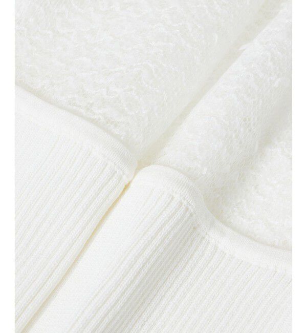 LOULOU WILLOUGHBY「【LOULOU WILLOUGHBY】レーシーニットビスチェプルオーバー」|ニット・セーター|