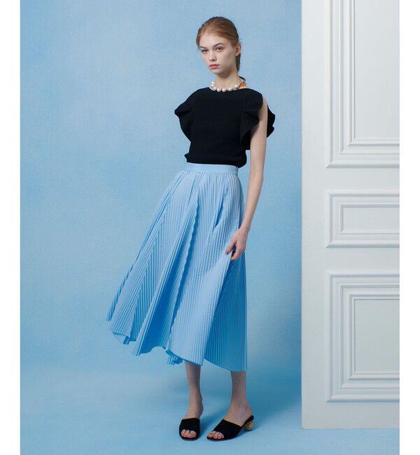 LOULOU WILLOUGHBY「【LOULOU WILLOUGHBY】スキャーラッププルオーバー」|ニット・セーター|