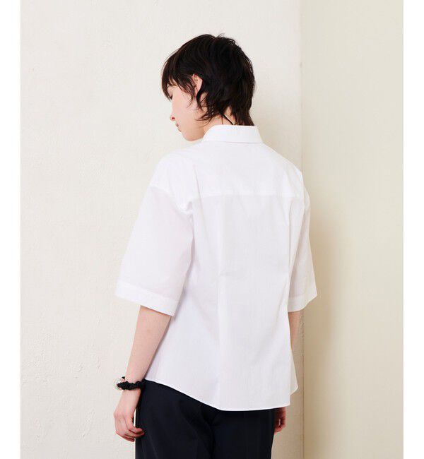 allureville「タイプライタータックペプラムシャツ」|シャツ・ブラウス|