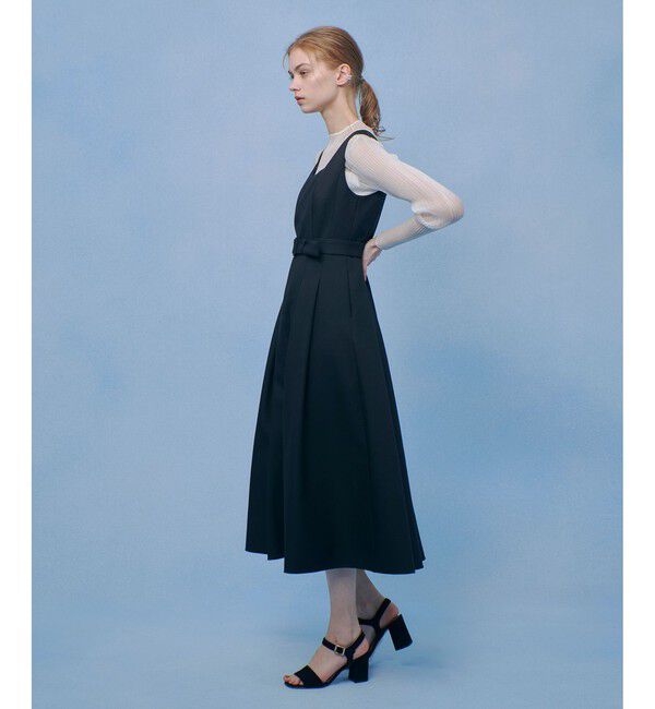 LOULOU WILLOUGHBY「【LOULOU WILLOUGHBY】ポリツイルジャンパーワンピース」|ワンピース|