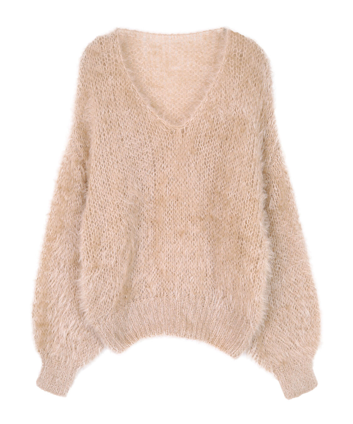 ur's「Vネックオーバーサイズシアーローゲージニット」|ニット・セーター|