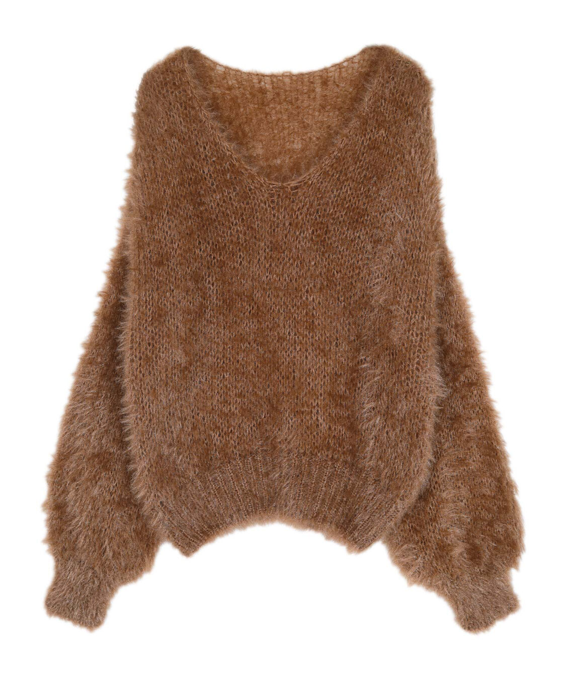 ur's「Vネックオーバーサイズシアーローゲージニット」|ニット・セーター|