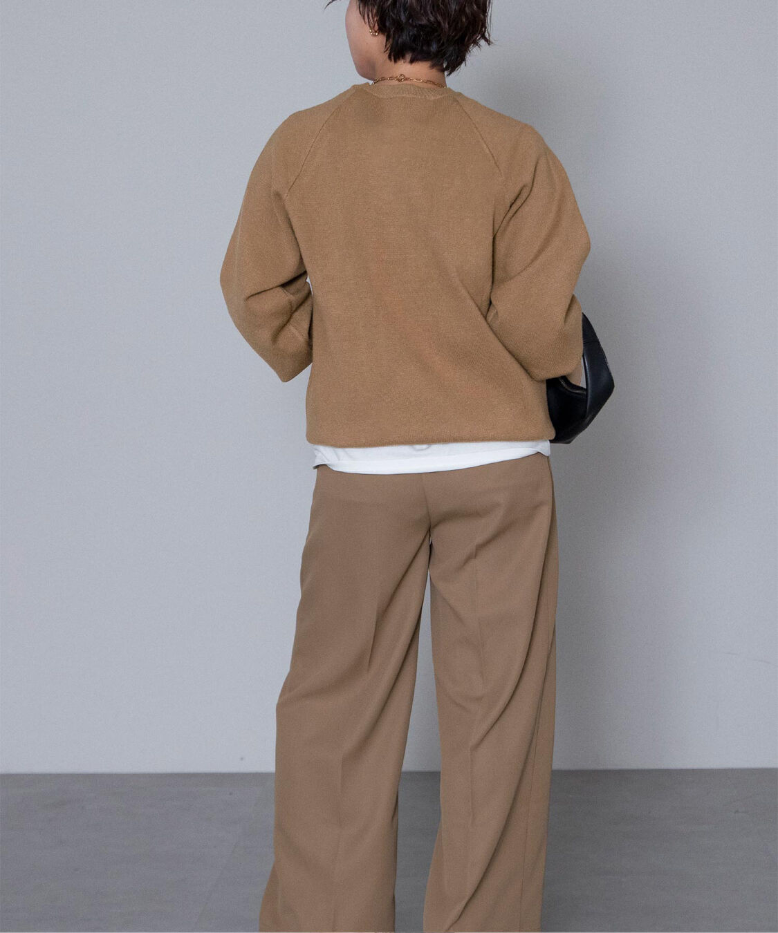 ur's「スウェットライクロゴニット」|ニット・セーター|