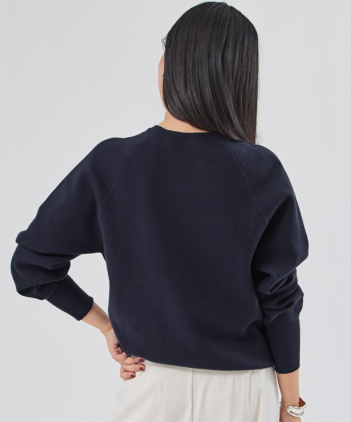 ur's「スウェットライクロゴニット」|ニット・セーター|