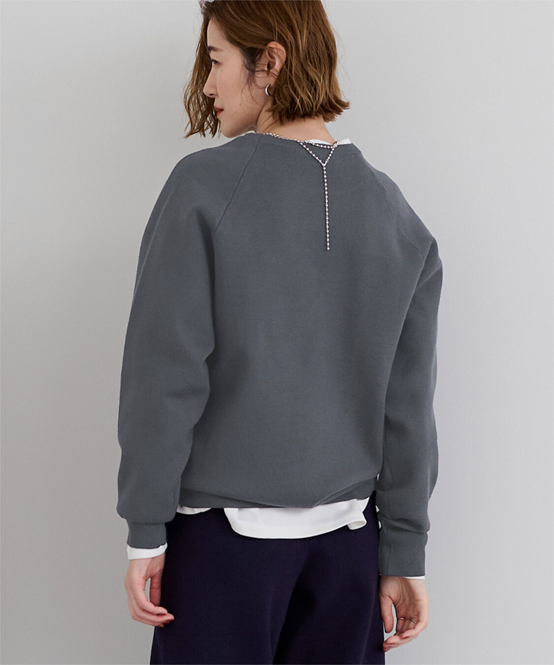 ur's「スウェットライクロゴニット」|ニット・セーター|