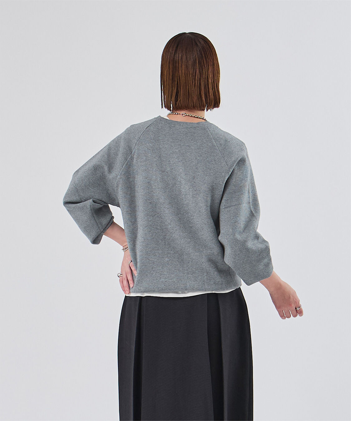 ur's「スウェットライクロゴニット」|ニット・セーター|