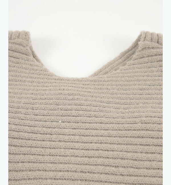 titivate「2wayクロスデザインプルオーバー」|ニット・セーター|