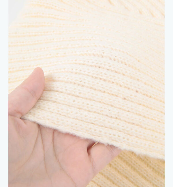 titivate「2wayクロスデザインプルオーバー」|ニット・セーター|