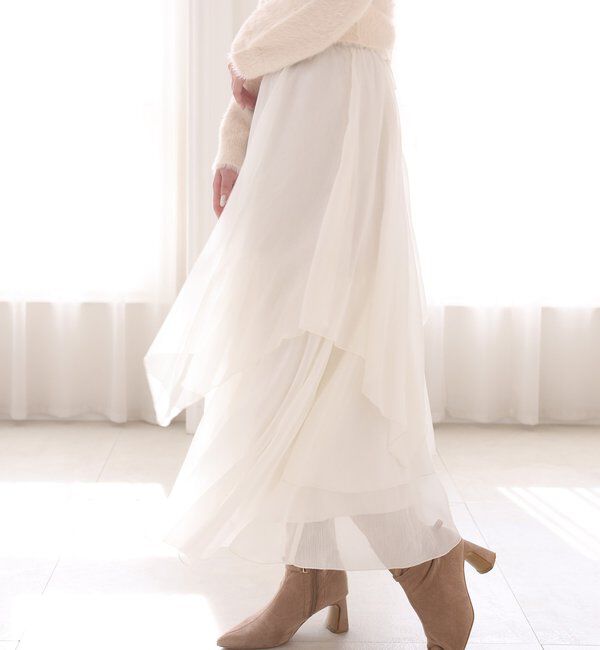  「ティアードロングスカート」|スカート|