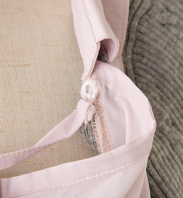  「シャツドッキングレイヤード風ニット」|ニット・セーター|