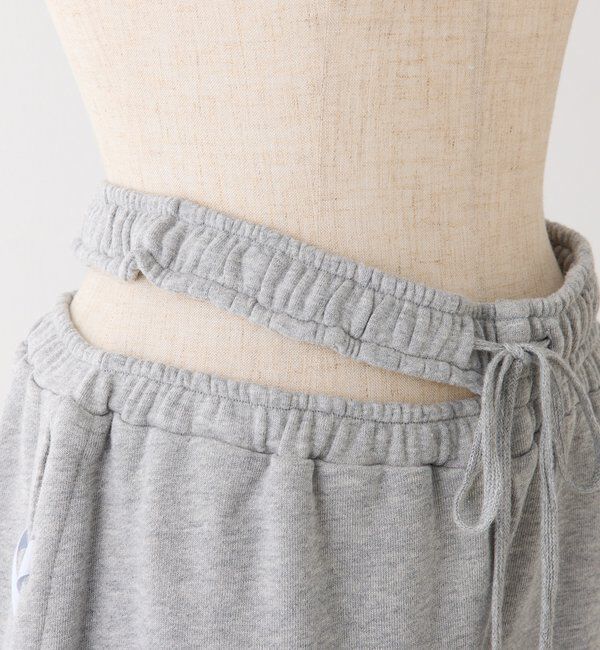  「【セットアップ可能】サイドカットレースアップスウェットパンツ」|その他|