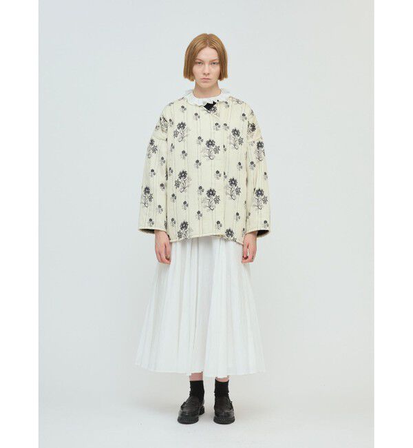 mizuiro ind「mizuiro ind ボリュームフレアスカート」|スカート|