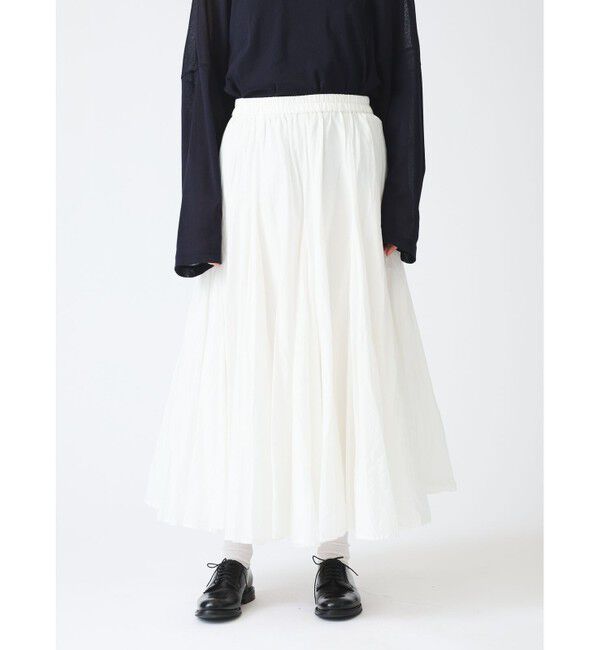 mizuiro ind「mizuiro ind ボリュームフレアスカート」|スカート|