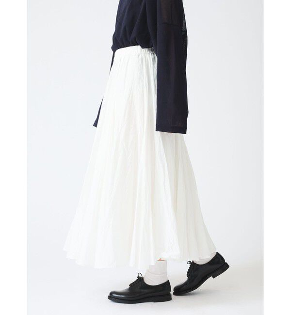 mizuiro ind「mizuiro ind ボリュームフレアスカート」|スカート|