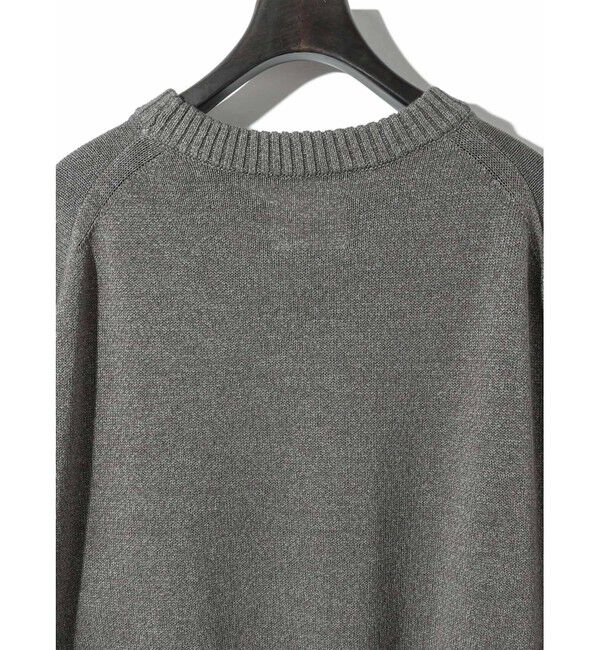 MIDIUMISOLID「MIDIUMISOLID 和紙ウールプルオーバー」|ニット・セーター|