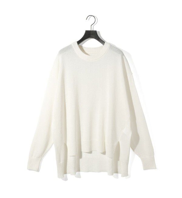 MIDIUMISOLID「MIDIUMISOLID 和紙ウールプルオーバー」|ニット・セーター|