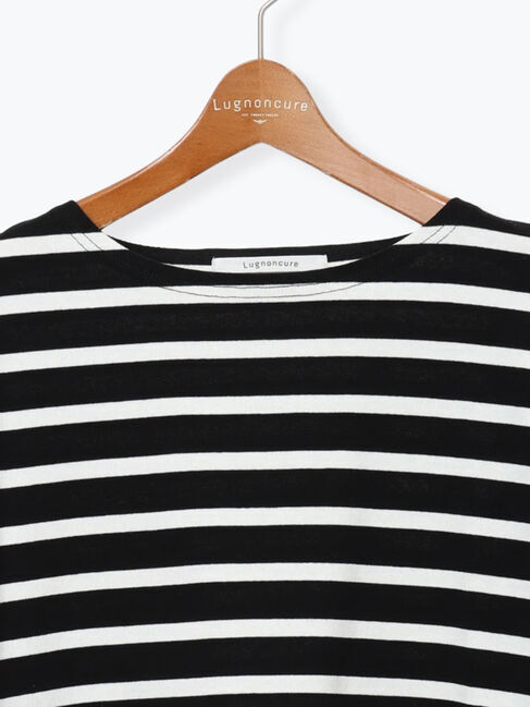 Lugnoncure「ビッグスリーブボーダーカットソー」|Tシャツ・カットソー|