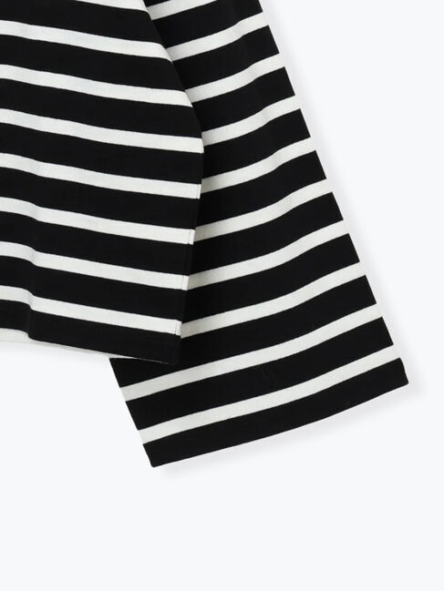 Lugnoncure「ビッグスリーブボーダーカットソー」|Tシャツ・カットソー|