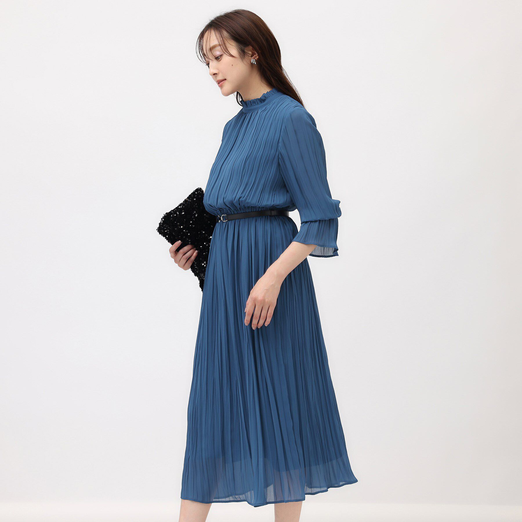 UNTITLED「【お呼ばれドレス】ジョーゼット オケージョンワンピース」|ワンピース|