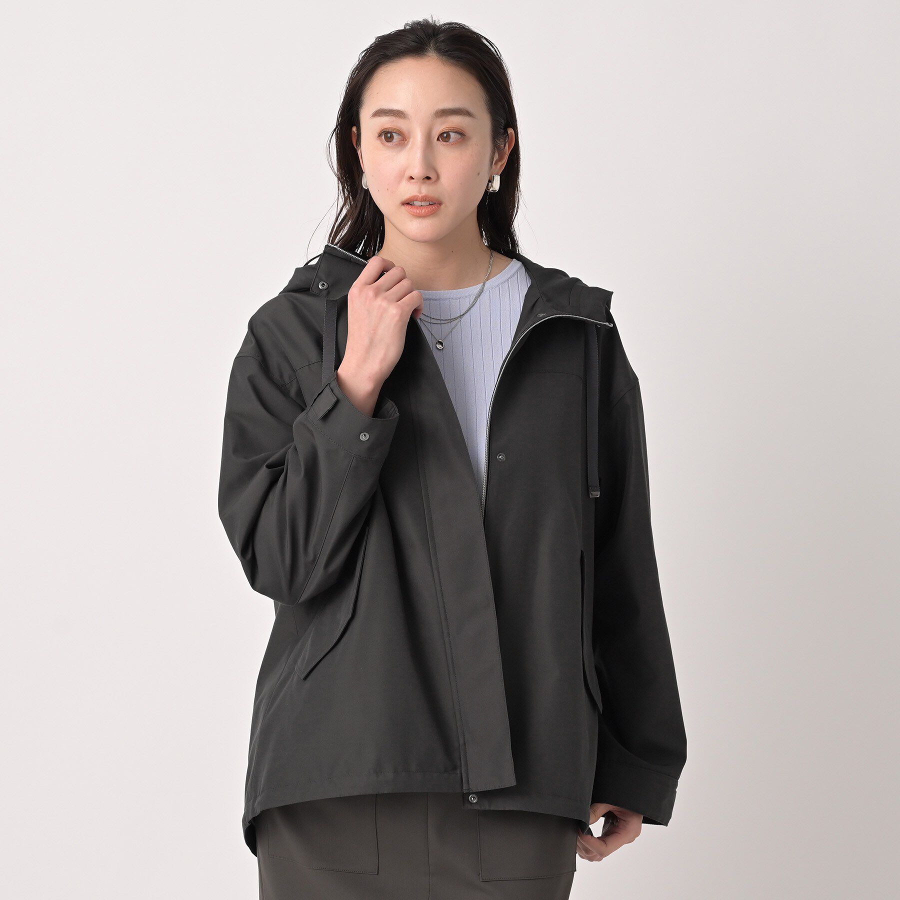 UNTITLED「【はっ水/ライトアウター】リラクシーマウンテンパーカー」|ブルゾン・スタジャン|