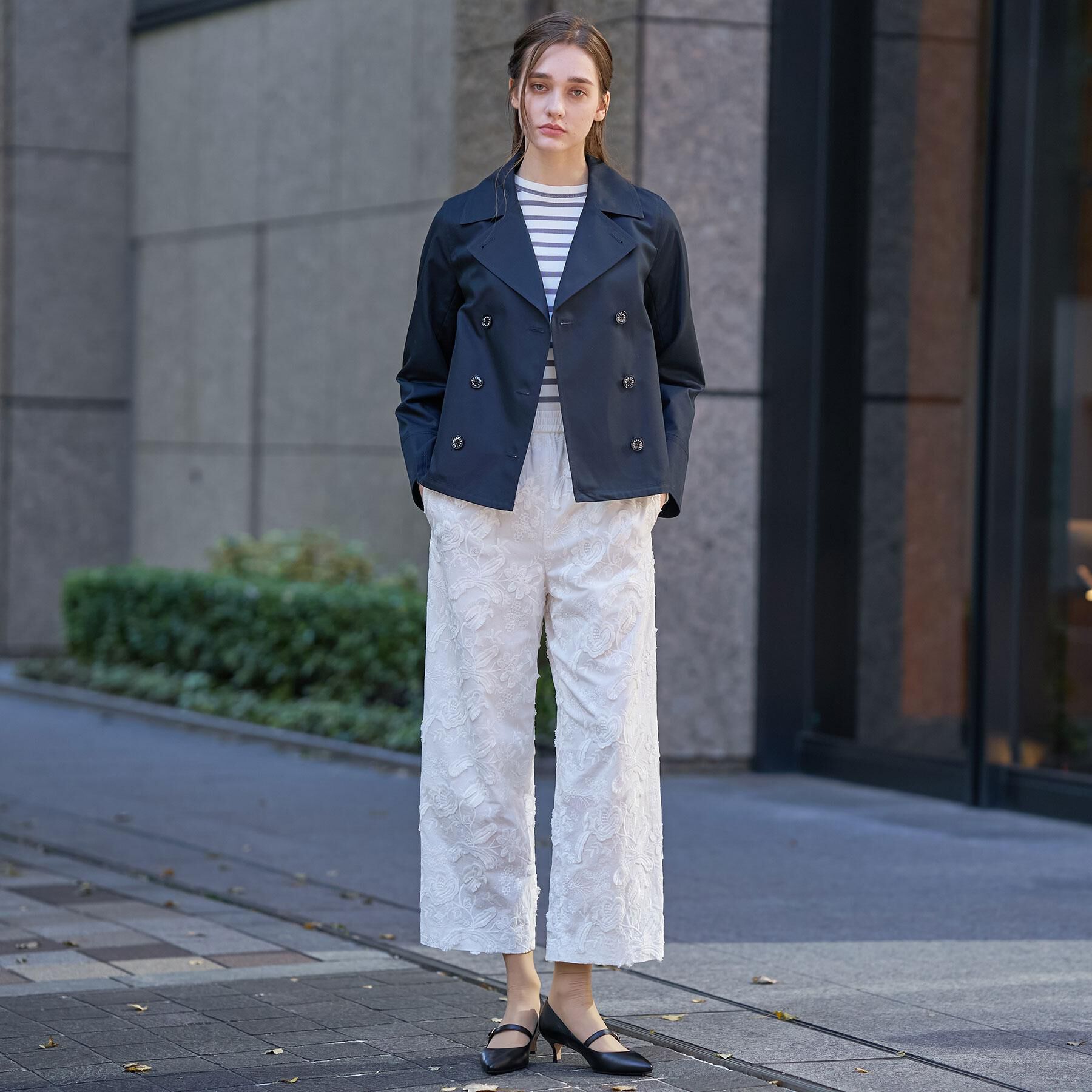 DRESSTERIOR「3Dエンブロイダリーイージーパンツ」|その他|