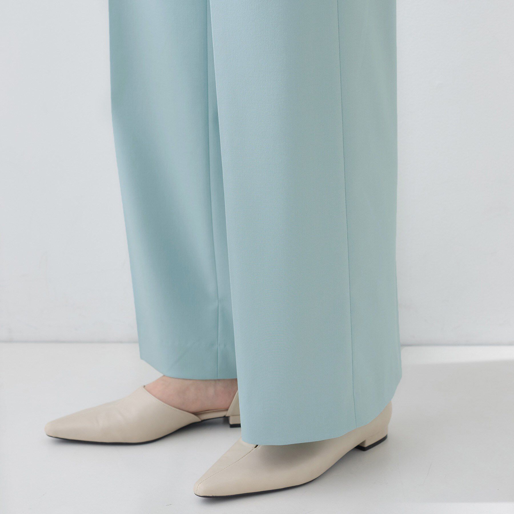 INDIVI「【新作褒められパンツ】快温ワイドパンツ」|その他|