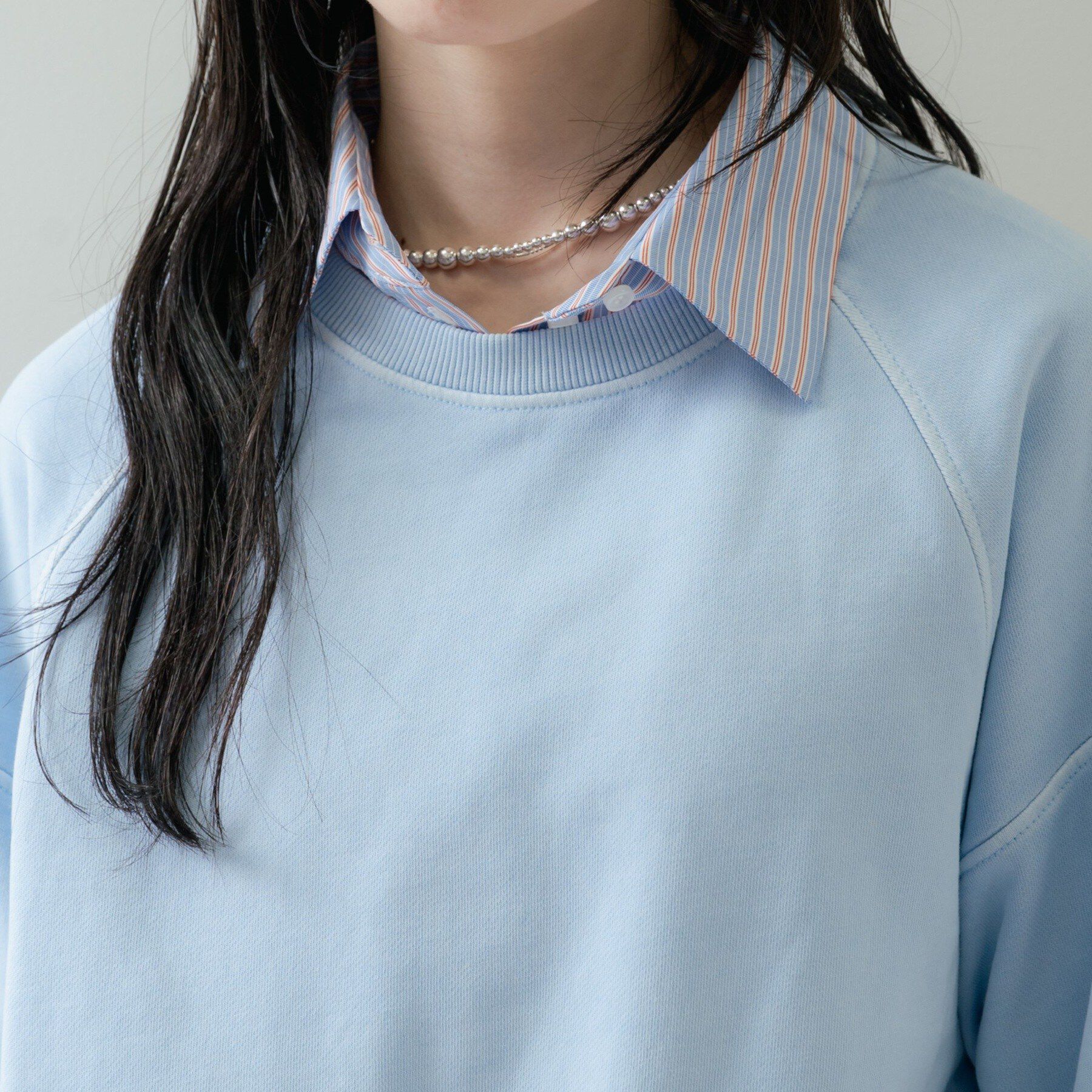 GALLEST「ワイドスリーブカラースウェット」|パーカー|