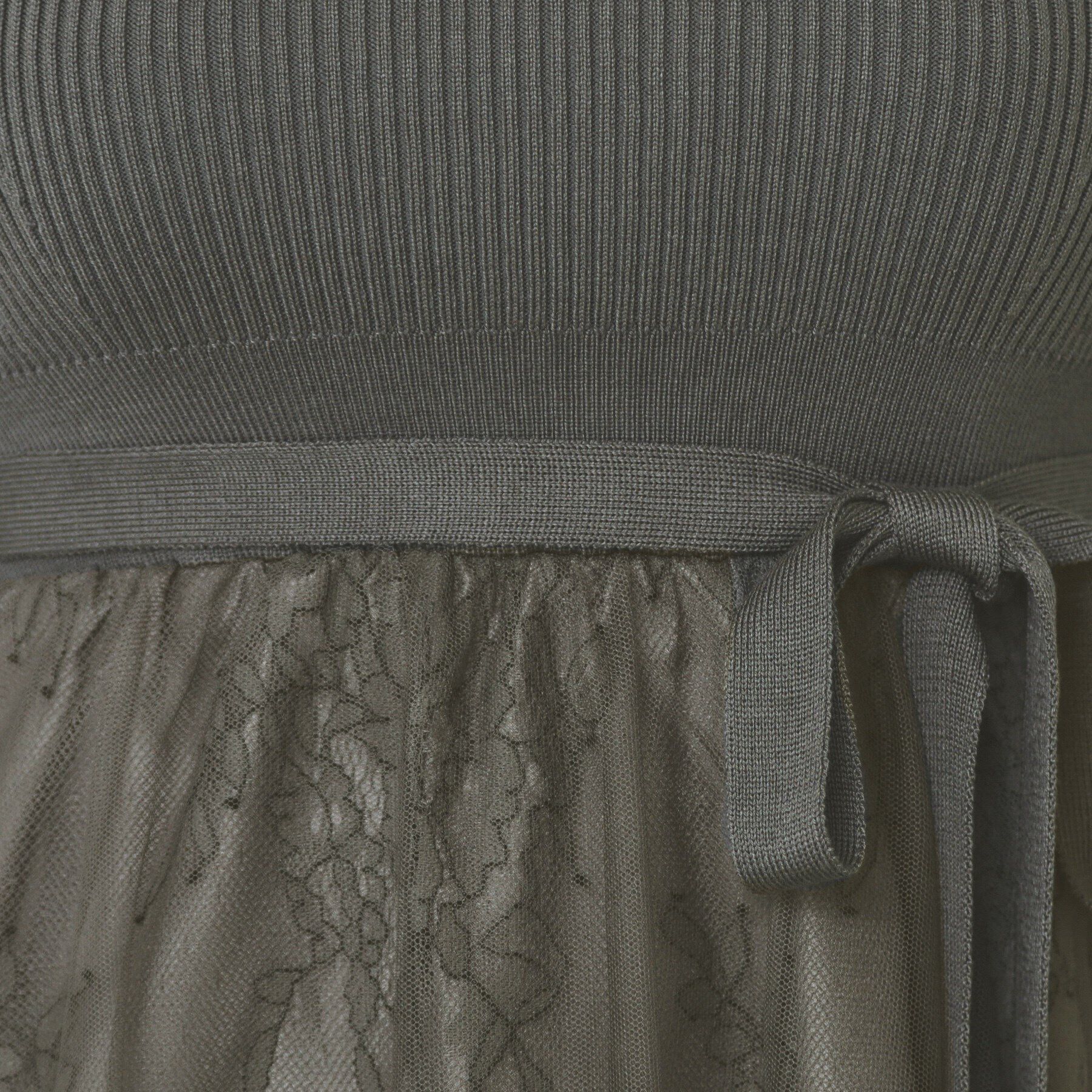 index「チュールレーススカートドッキングワンピース【洗濯機洗い可】」|ワンピース|