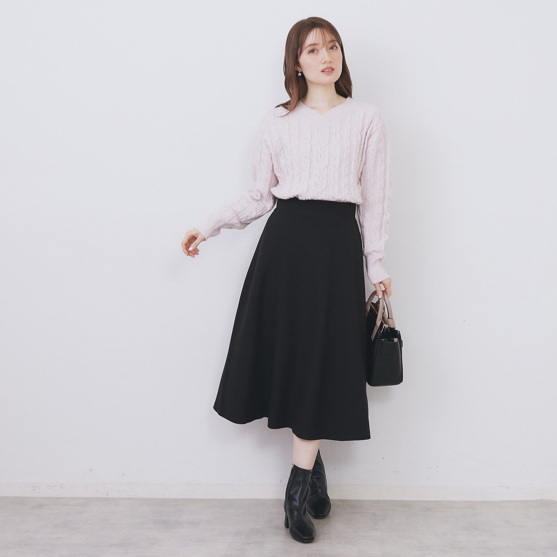 index「フレアスカート【洗濯機OK/防シワ/イージーアイロン】」|スカート|