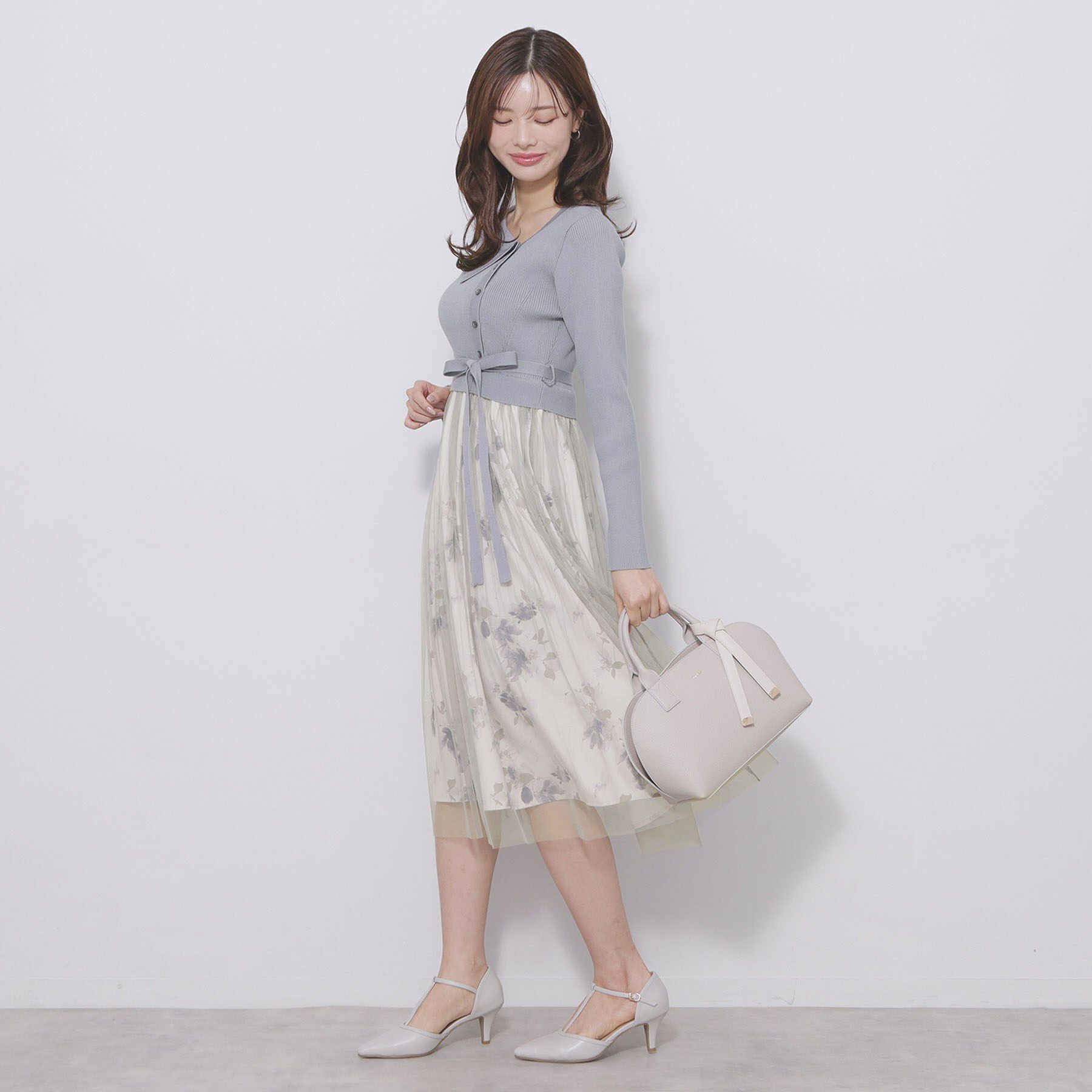 index「ドッキングニットワンピース【洗濯機OK/抗ピル】」|ワンピース|