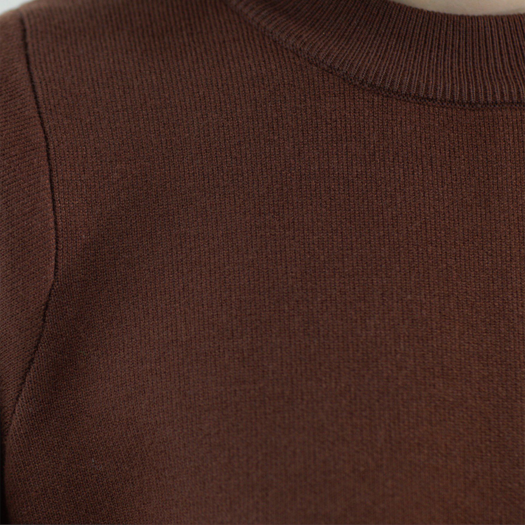 OPAQUE.CLIP「スウェットライクニット」|ニット・セーター|