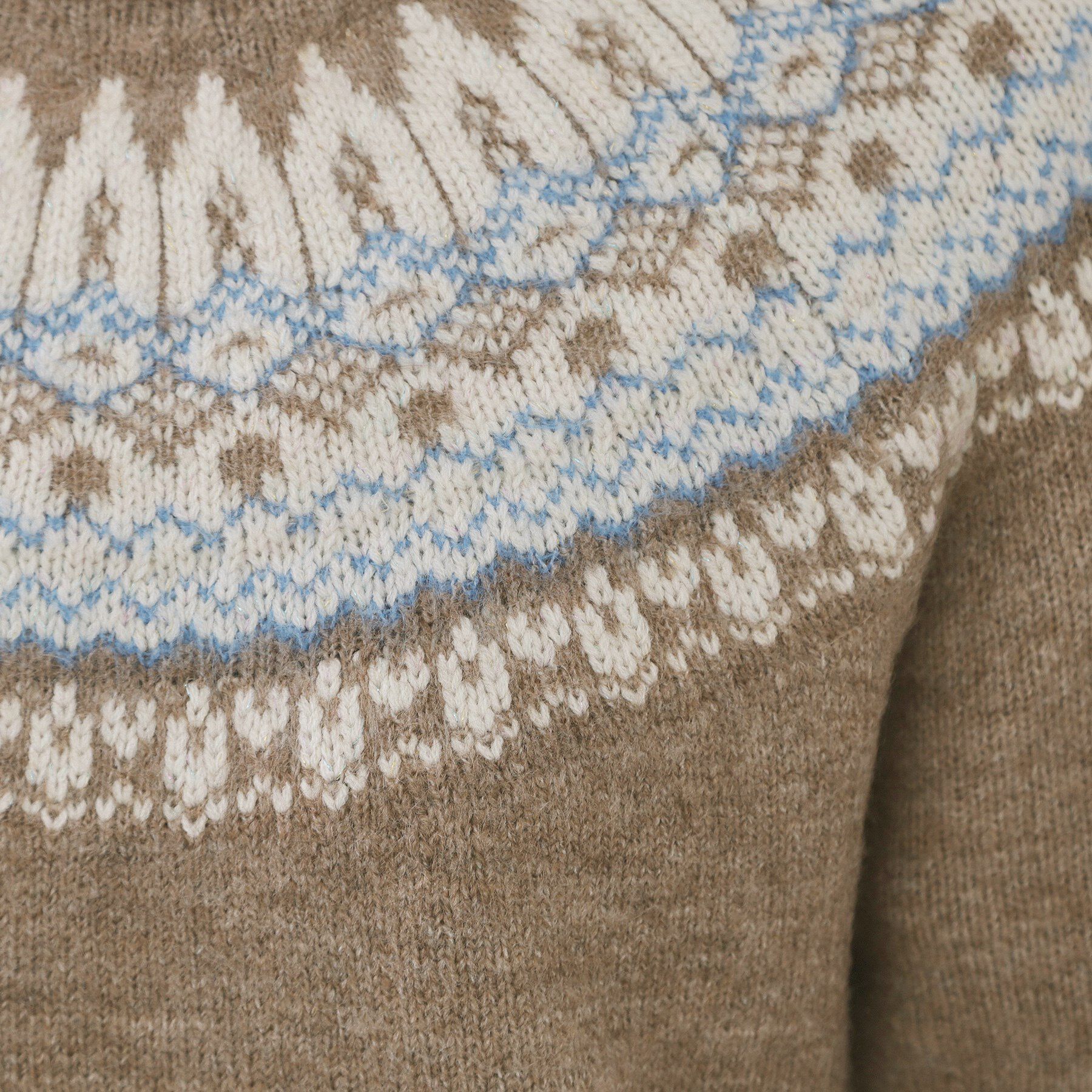 OPAQUE.CLIP「ノルディック調ニット【洗濯機OK】」|ニット・セーター|