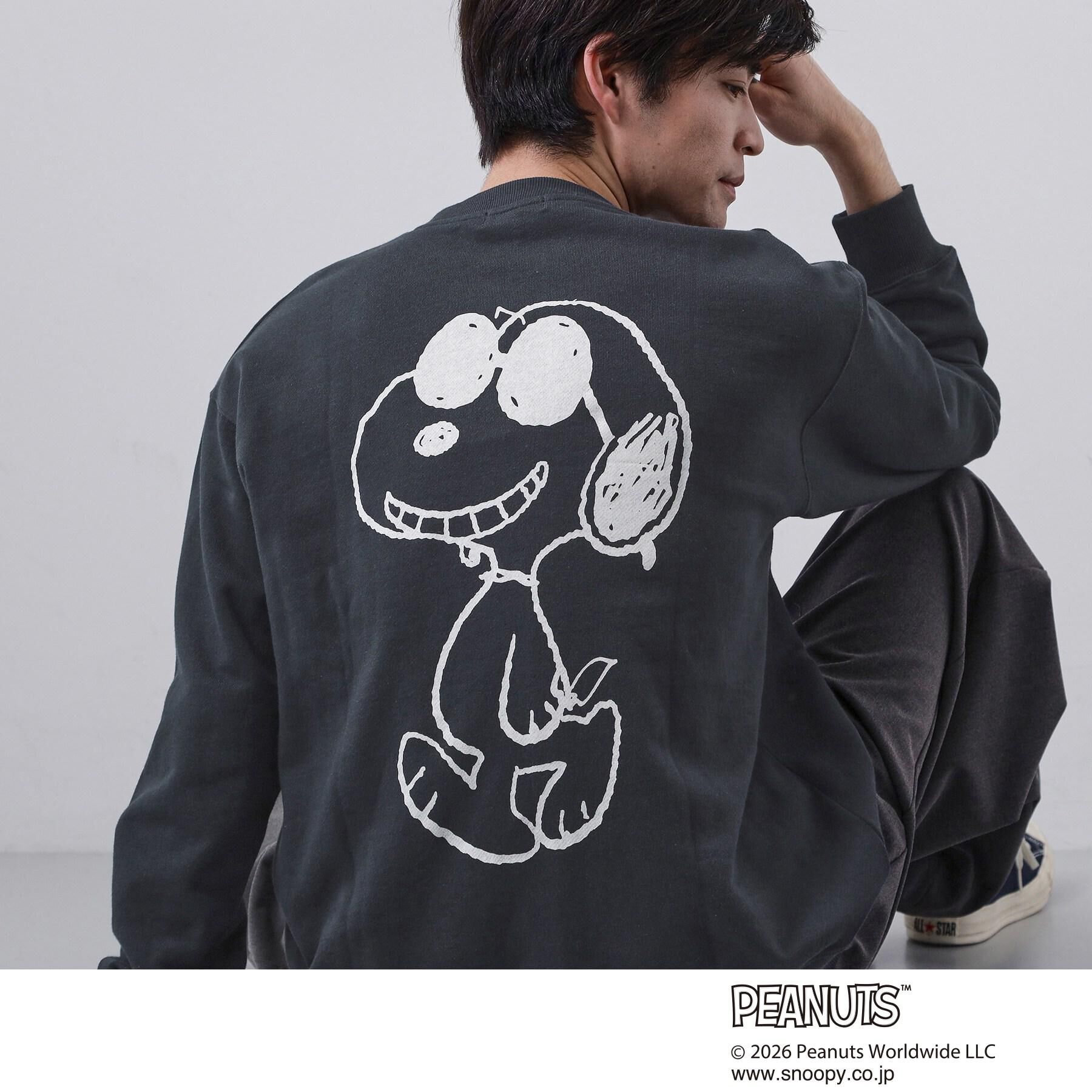 THE SHOP TK「PEANUTS ／ ピーナッツ スヌーピー ミニ裏毛スウェット」|パーカー|