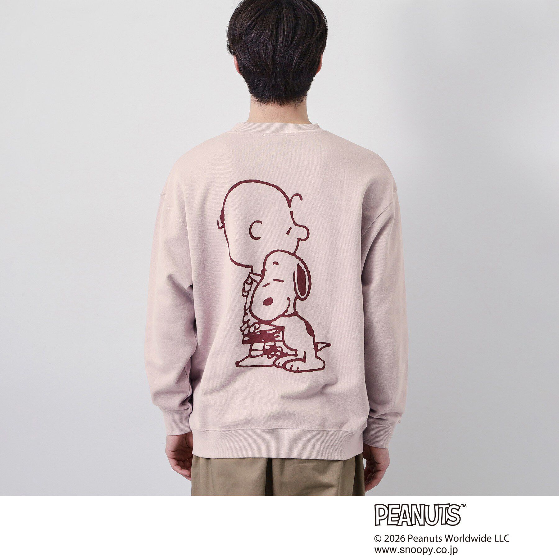 THE SHOP TK「PEANUTS ／ ピーナッツ スヌーピー ミニ裏毛スウェット」|パーカー|
