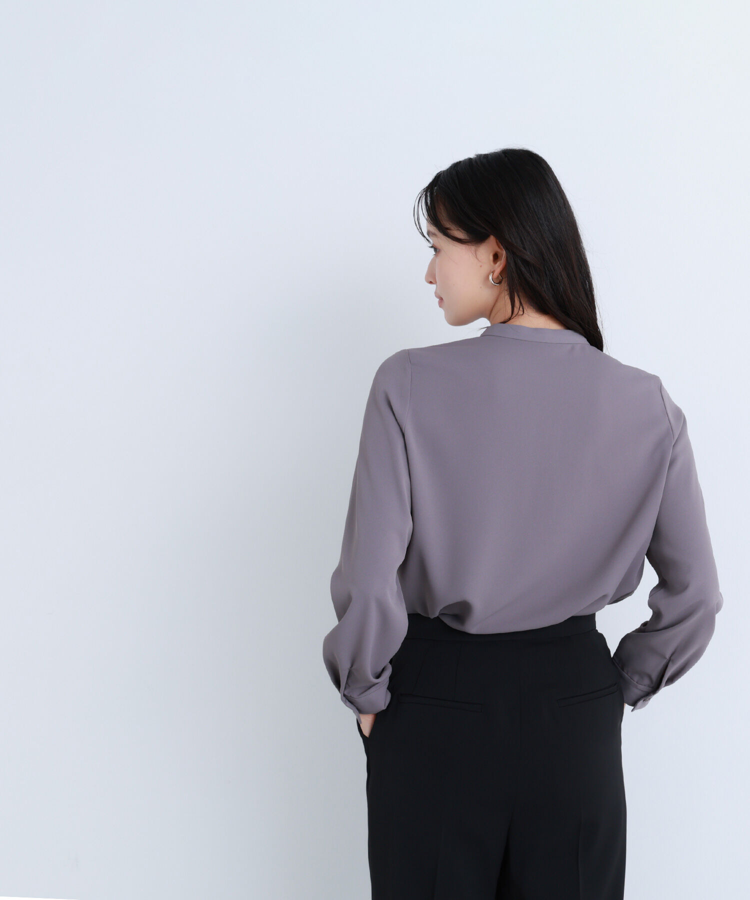  「ダブルラッフルボウブラウス」|シャツ・ブラウス|