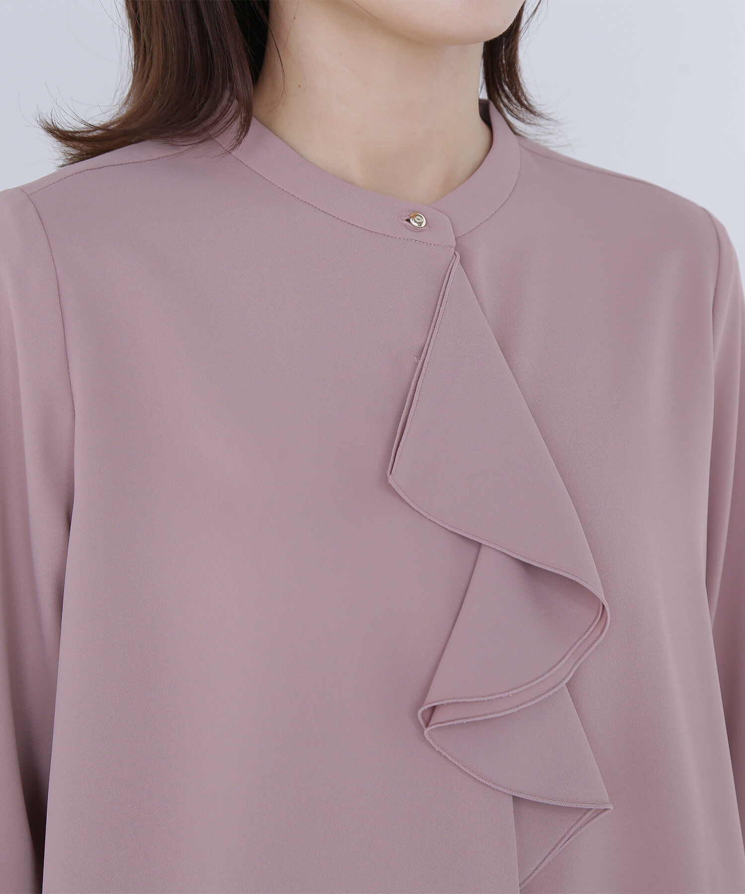  「ダブルラッフルボウブラウス」|シャツ・ブラウス|