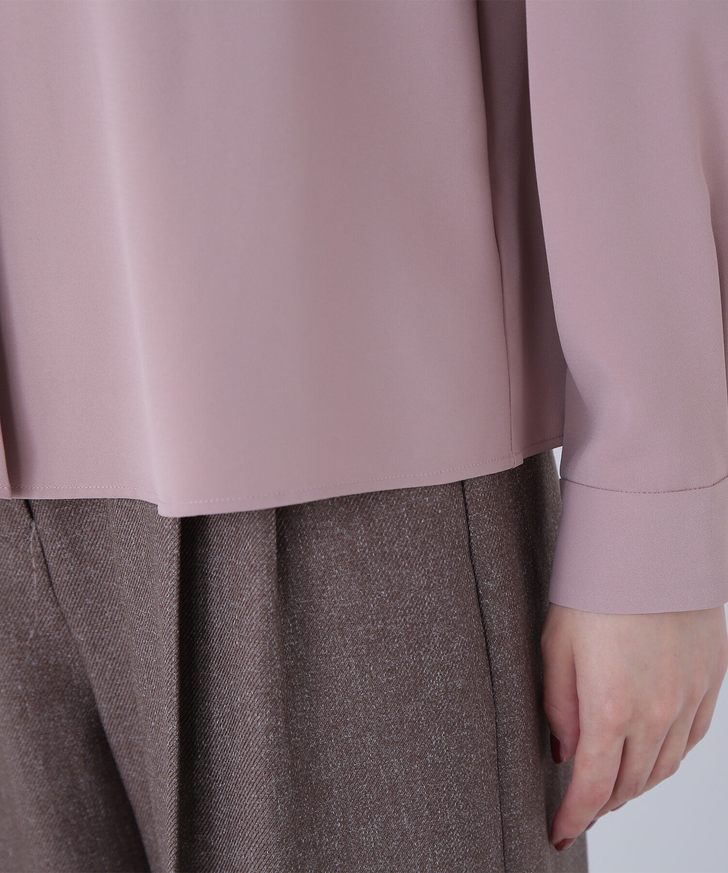  「ダブルラッフルボウブラウス」|シャツ・ブラウス|