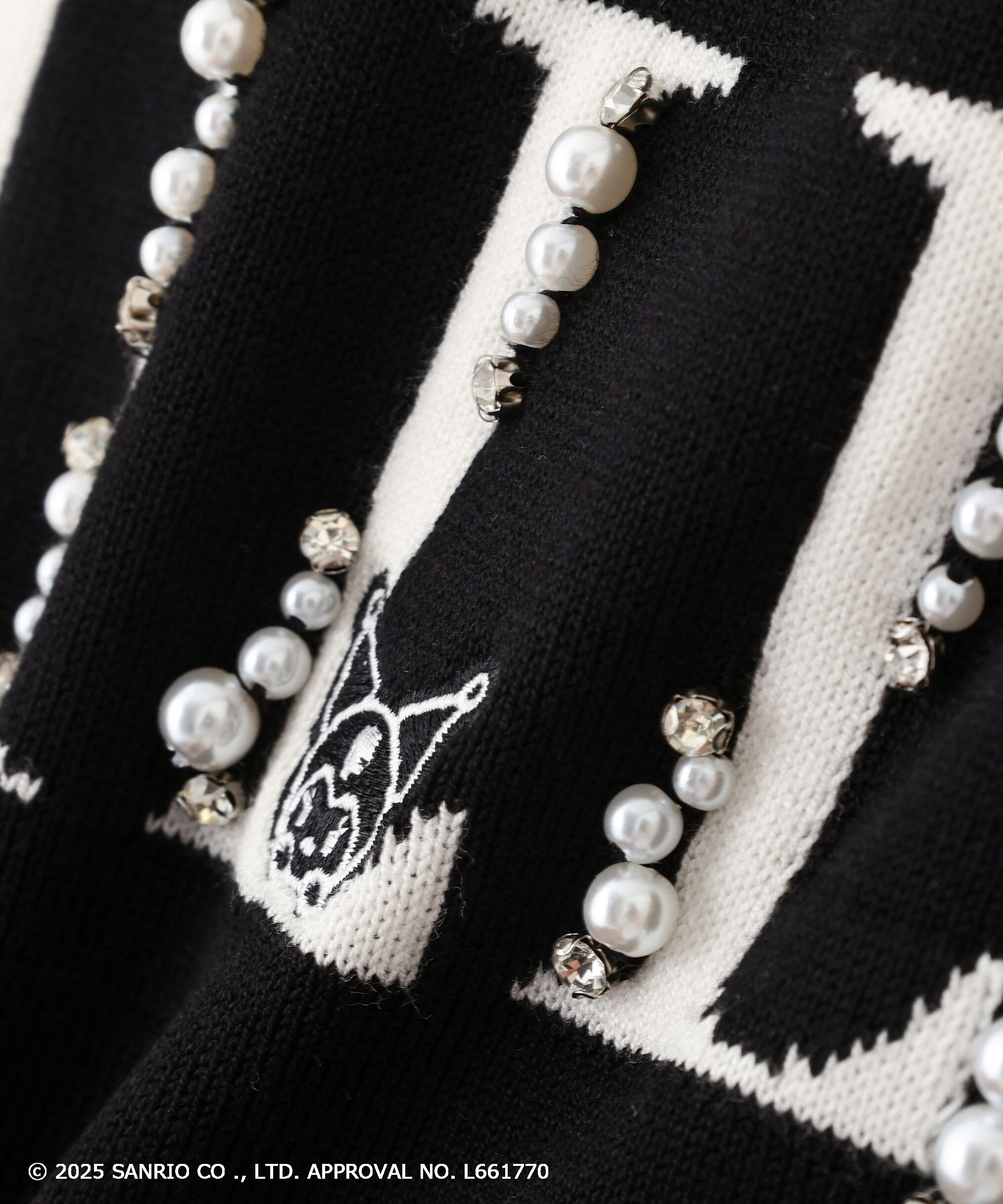  「＜マイメロディ＆クロミコラボ＞ロゴジャガードニット」|ニット・セーター|