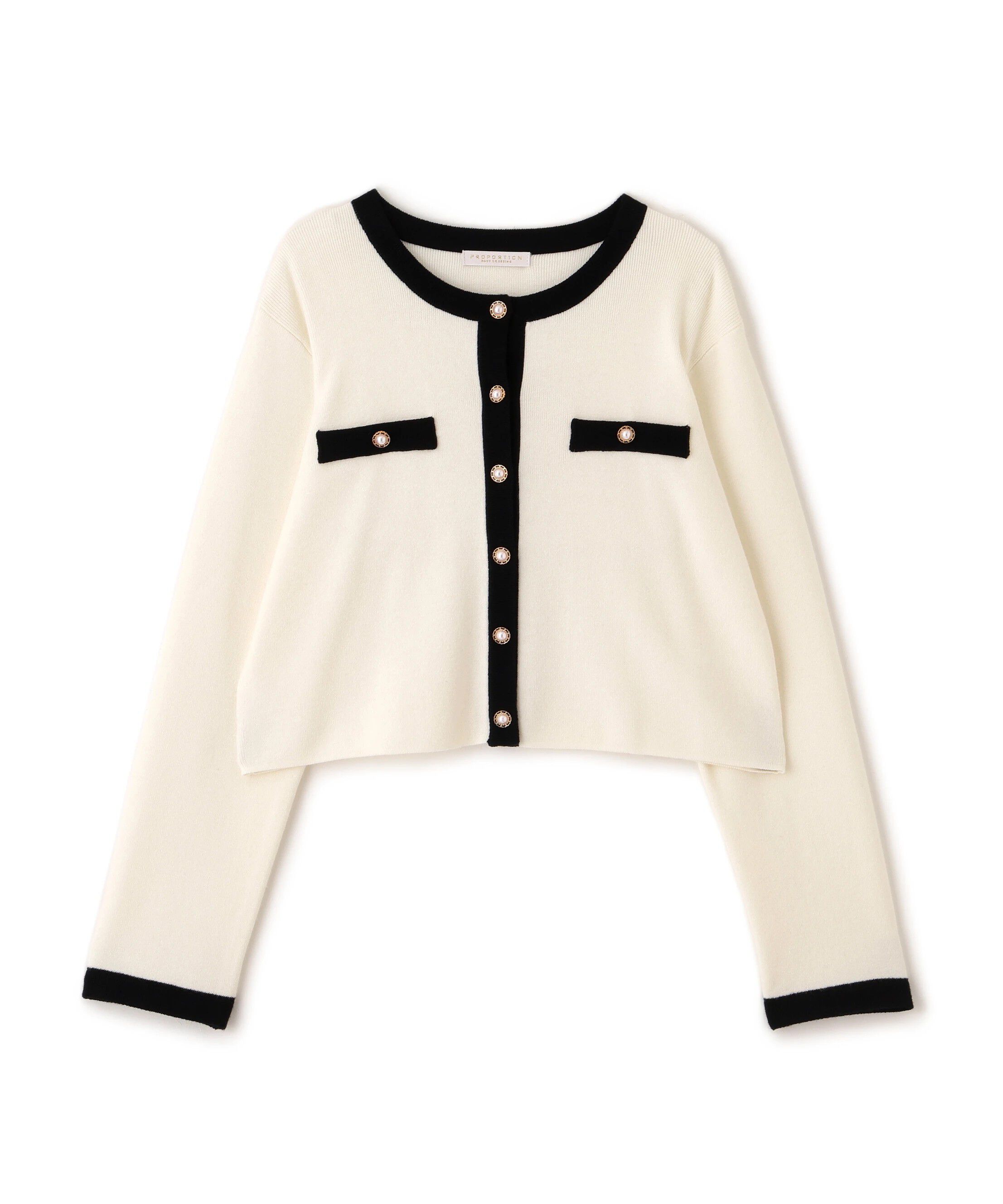 PROPORTION BODY DRESSING「ニットジャケット 25AW」|ニット・セーター|