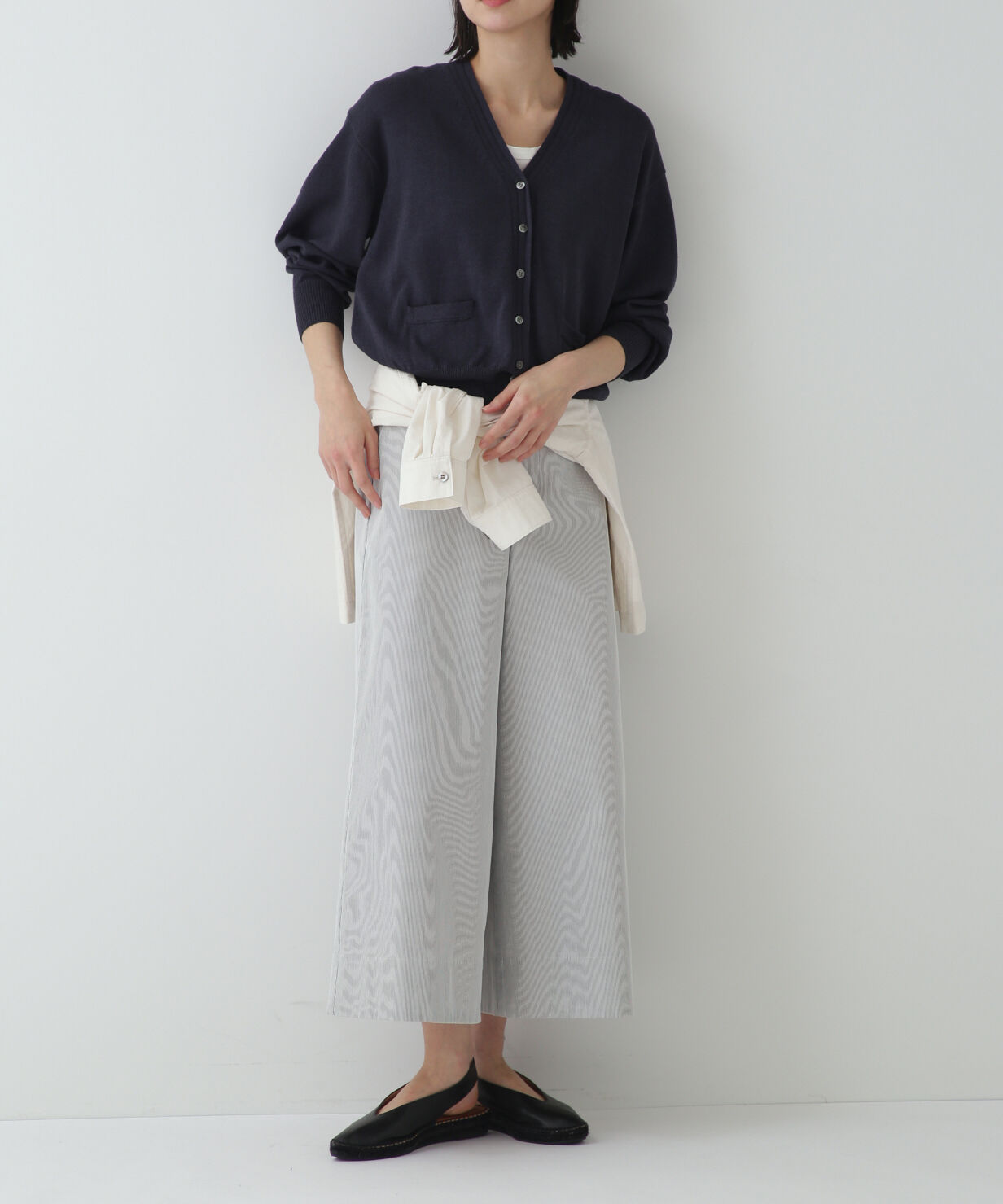  「◆ペーパーヤーンカーディガン」|ニット・セーター|