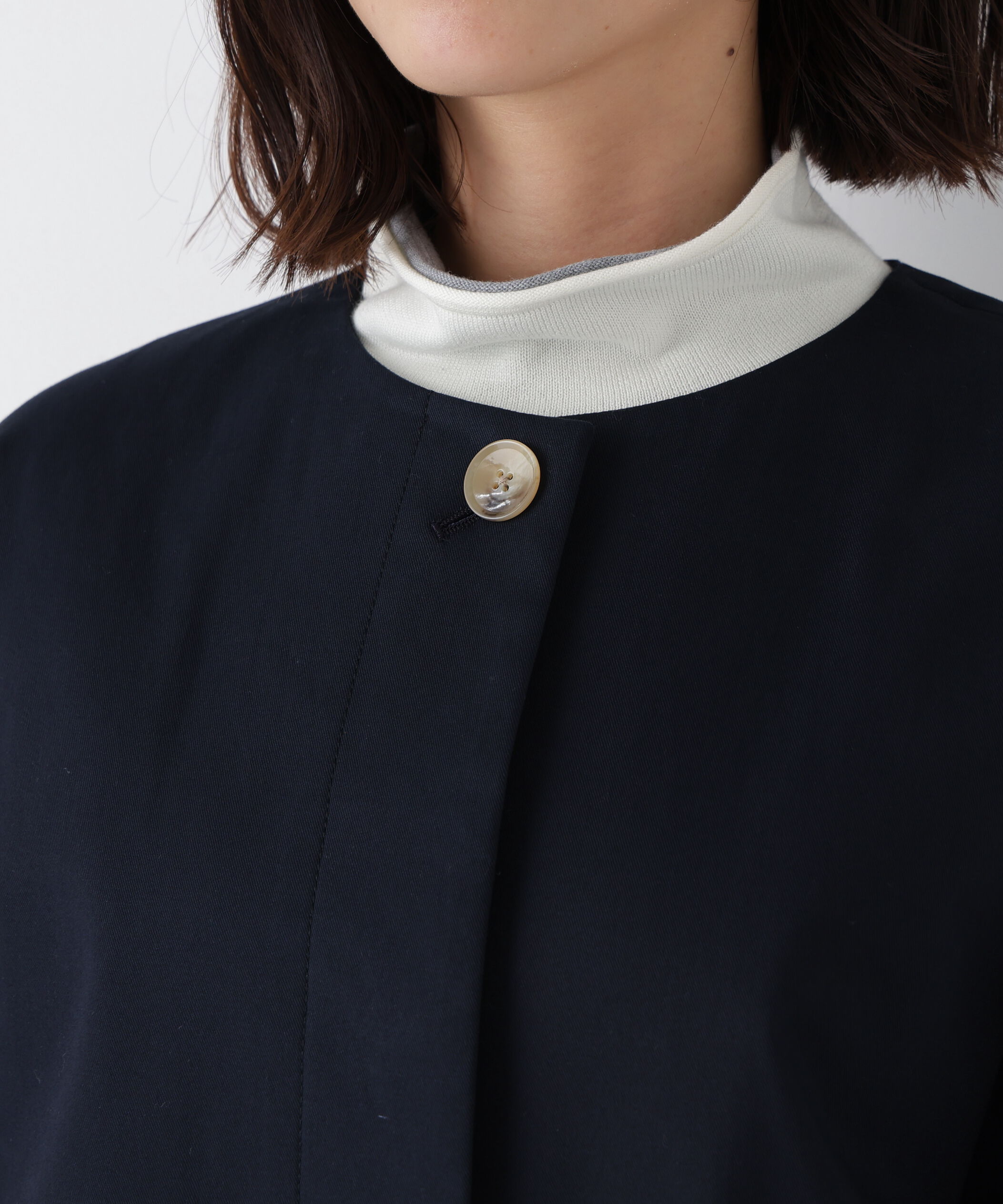  「◆ライナー付きフラップノーカラーコート」|その他|