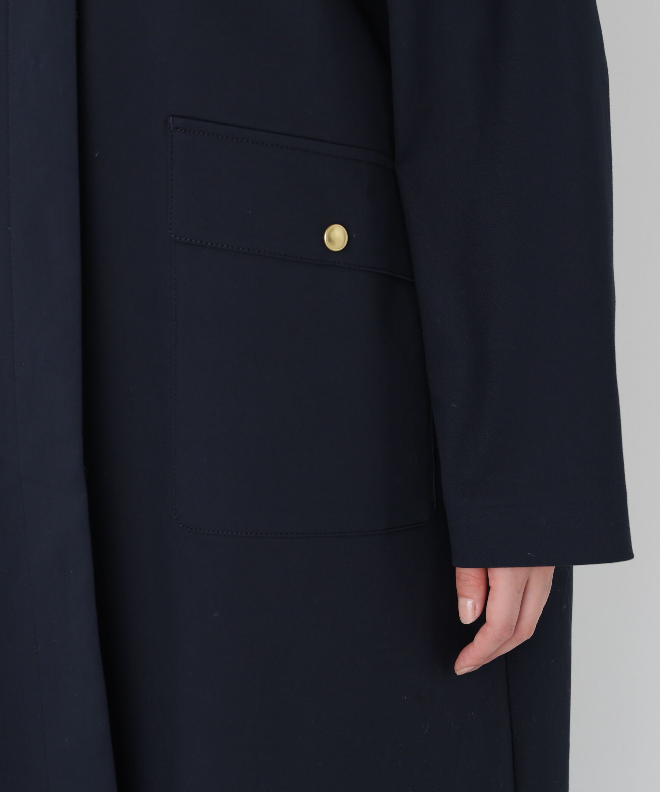  「◆ライナー付きフラップノーカラーコート」|その他|