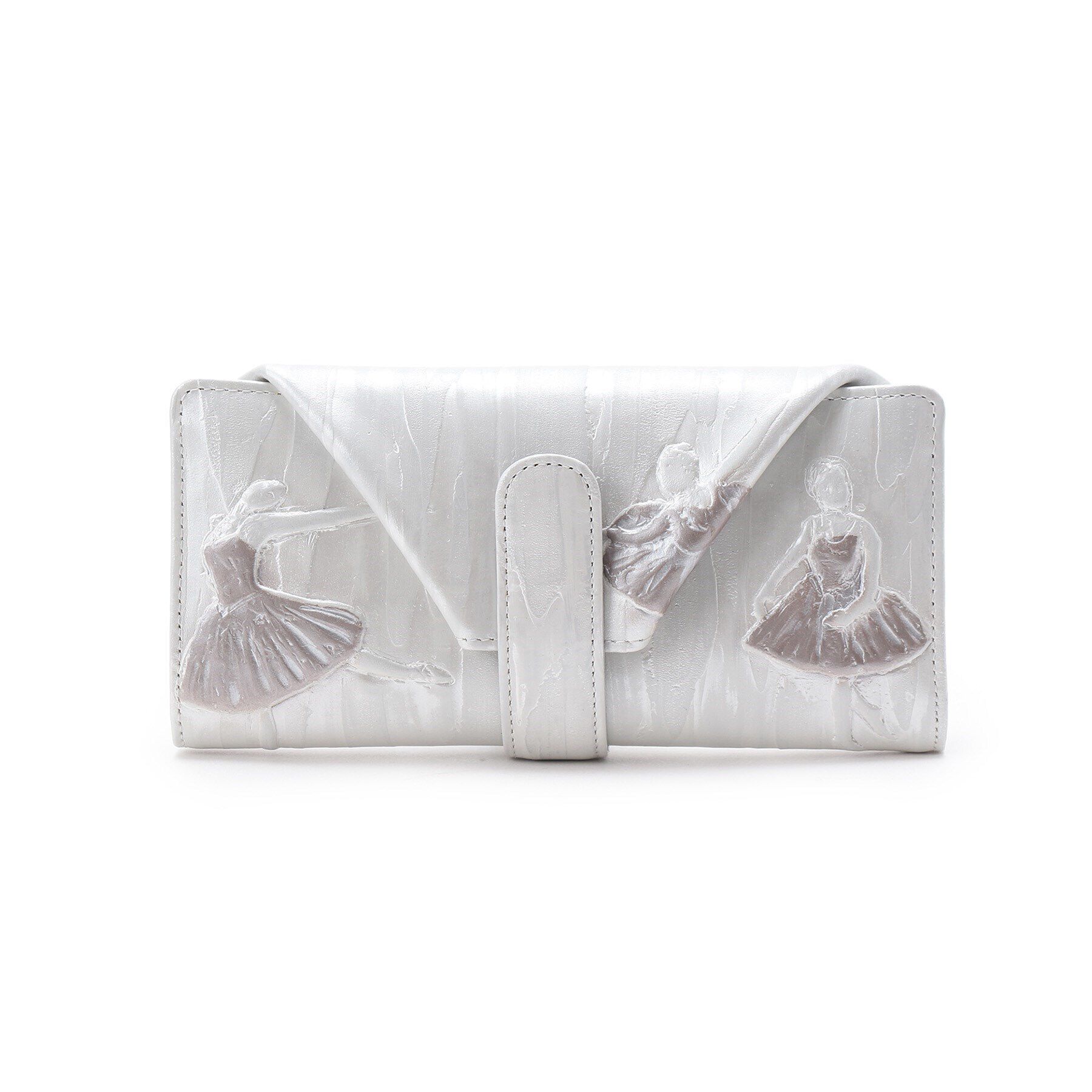 HIROKO HAYASHI「LA SCALA(スカラ) 長財布 ミニ」|財布|ホワイト(002)