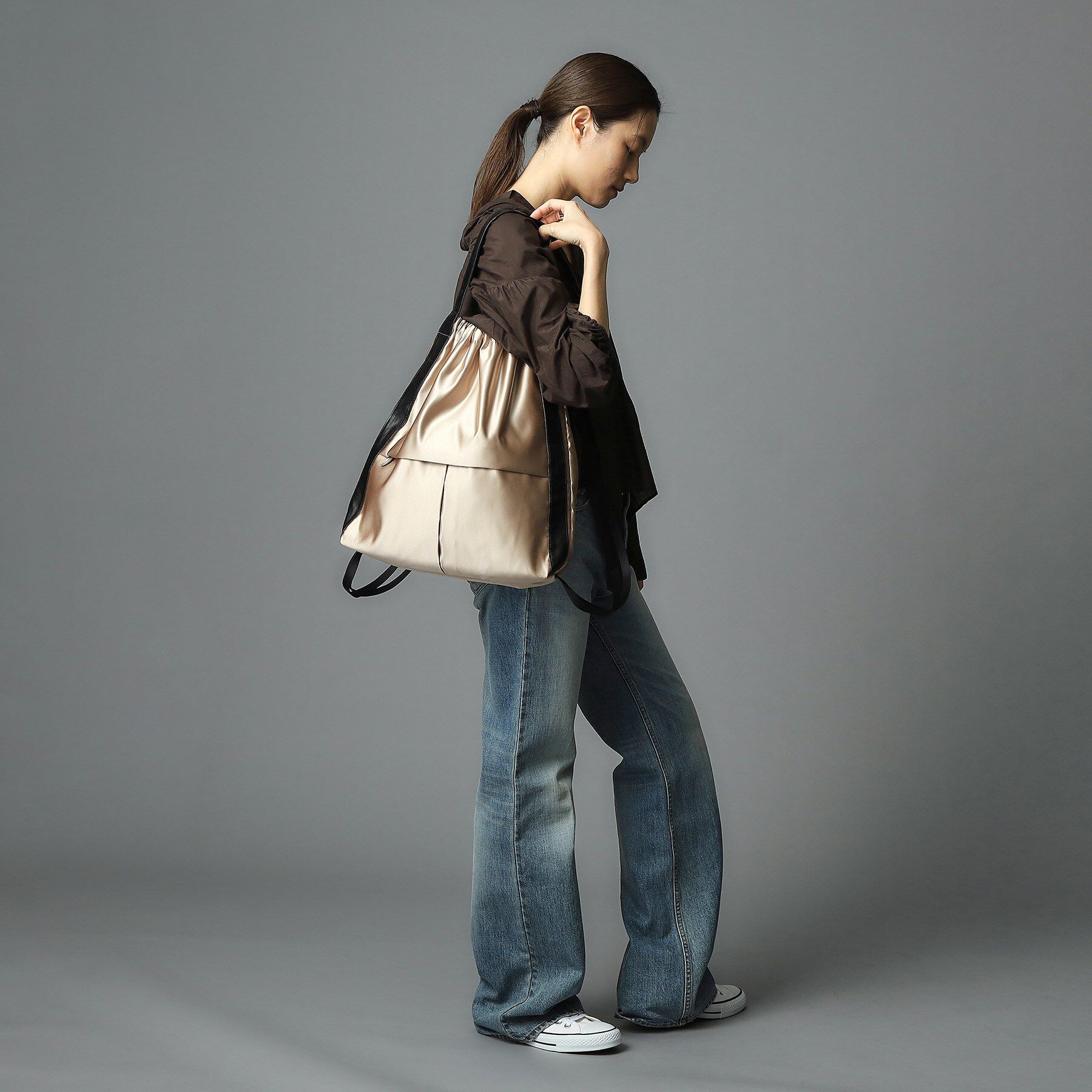 HIROKO HAYASHI「LUINI SATINE（ルイーニ サティーネ）2wayナップサック」|リュック|