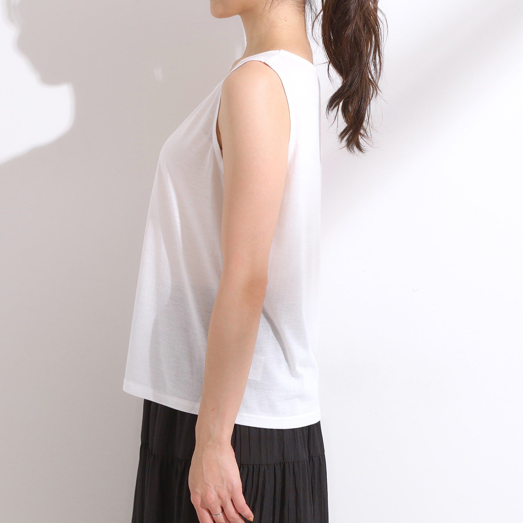 SHOO･LA･RUE「【2点セット/S-LL】ラメメッシュロゴニットセット」|その他|